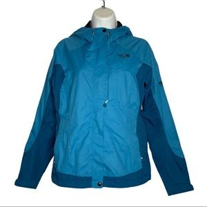 Mountain Hardwear Blue Dry Q Elite Jacket Size XS